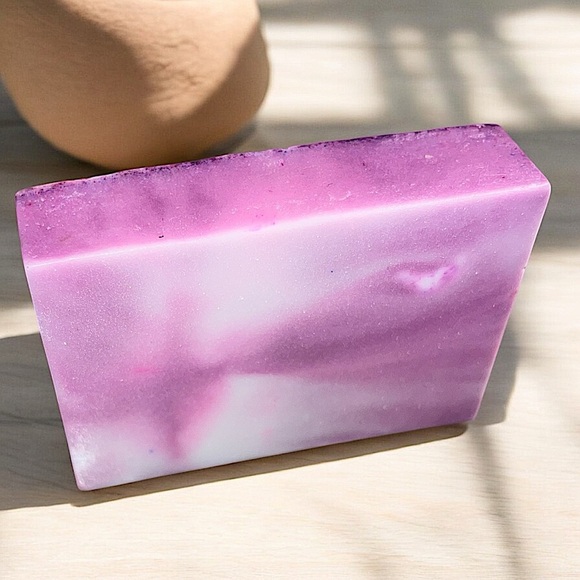 Hand Crafted Other - Lime lavender HANDMADE soap DONKEY milk & coconut oil 2x3 inch 4oz